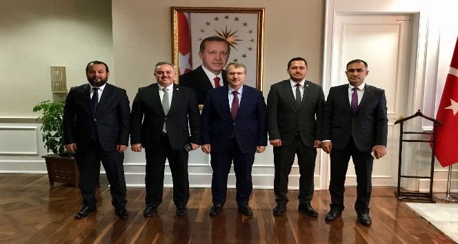 Karaman heyeti, tıp fakültesi için Ankara’da görüşmelerde bulundu