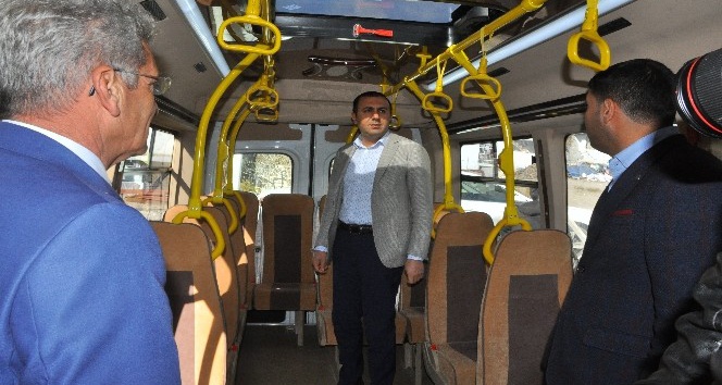 Şırnak’ta yeni şehiriçi minibüsler hizmete girdi