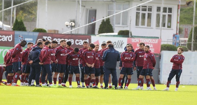 Trabzonspor Kayserispor maçı hazırlıklarını sürdürdü
