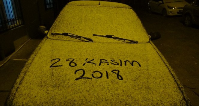Edirne kar yağışı