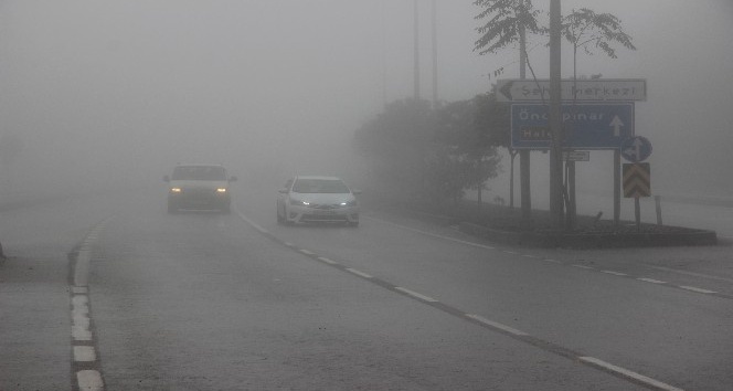 Kilis’te sis nedeniyle görüş mesafesi 30 metreye kadar düştü