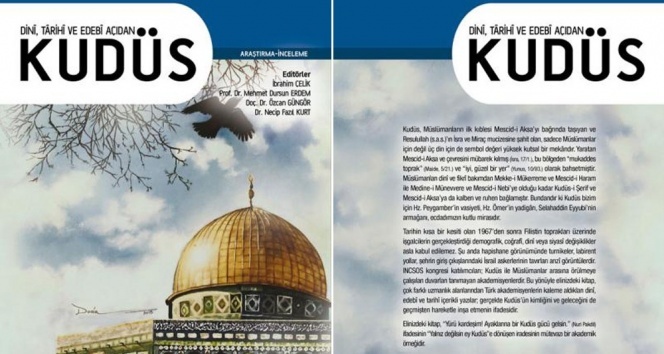 ’Kudüs’ dini, tarihi ve edebi açıdan anlatıldı