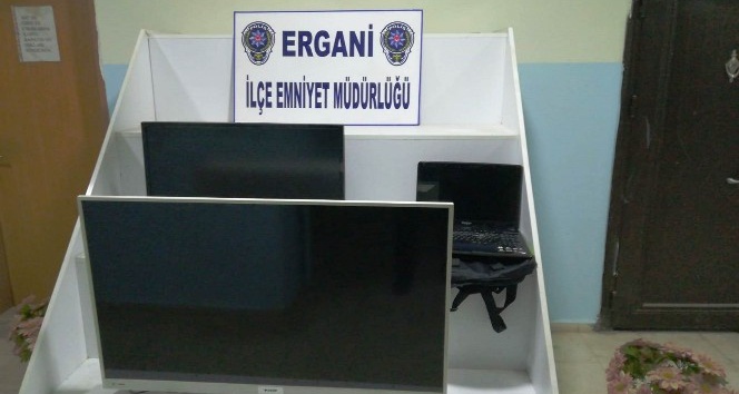 Ergani’de hırsızlık zanlısı 2 kişi tutuklandı