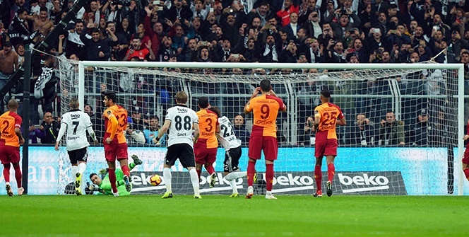 İşte fotoğraflarla Beşiktaş - Galatasaray derbisi