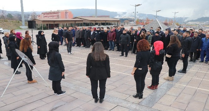 Karabük’te 3 Aralık dünya engelliler günü için tören düzenlendi