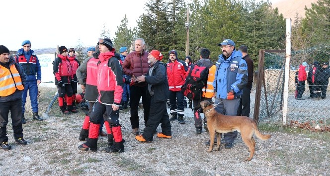 Dağcı arama çalışmaları tekrar başladı