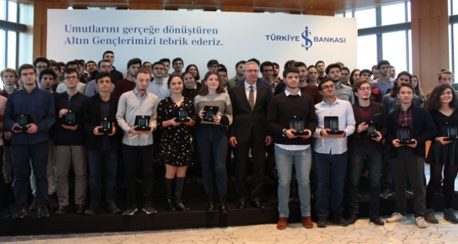 Türkiye’nin altın gençleri ödüllendirildi