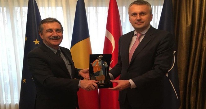 Ataç’tan Romanya Büyükelçisi Şopanda’ya ziyaret