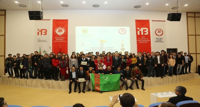 Isparta’ta Türkmenistan’ın daimi bağımsızlık günü kutlandı