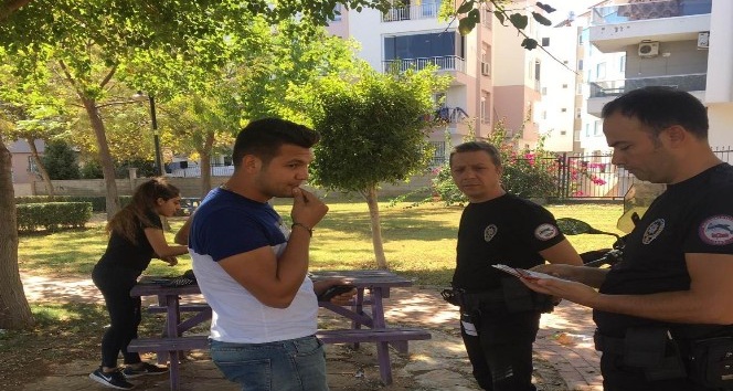 Antalya’da &quot;Huzurlu Parklar ve Okul Önleri Uygulaması&quot;