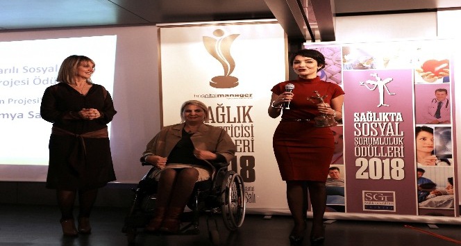 ’Kapak Olsun’ projesine ’Sağlıkta Sosyal Sorumluluk Ödülü’