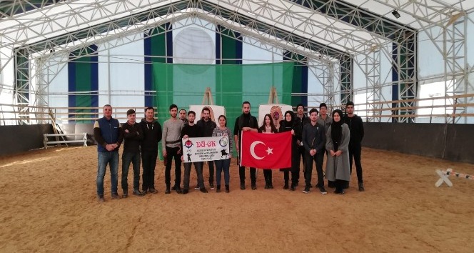 Düzce Üniversitesi Binicilik ve geleneksel Türk okçuluğu topluluğu Getok bölge liglerinde kazandı