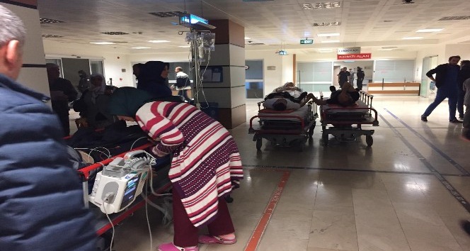 KTÜ Farabi Hastanesi Acil Servisi’ndeki yangın korkuttu