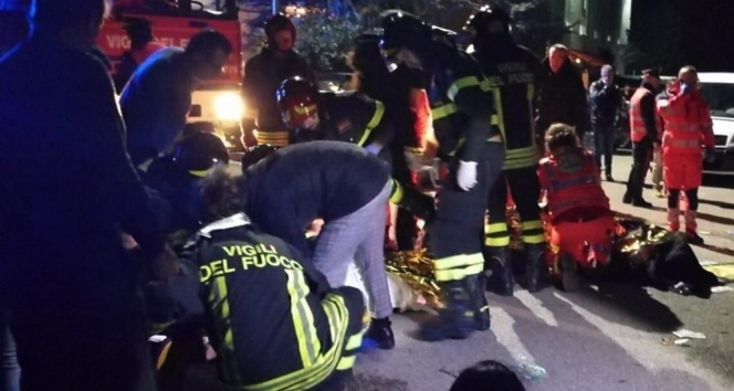 İtalya’da gece kulübünde panik ve izdiham: 6 ölü, 120 yaralı