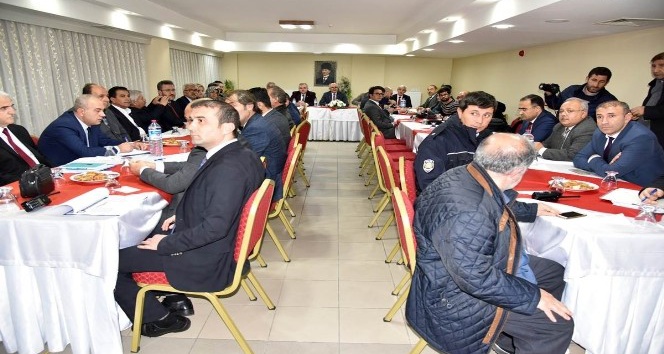 Karaman’da Kent Güvenlik Danışma Kurulu toplantısı yapıldı