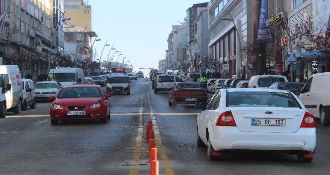 Erzurum araç sayısında yüzde 3’lük artış