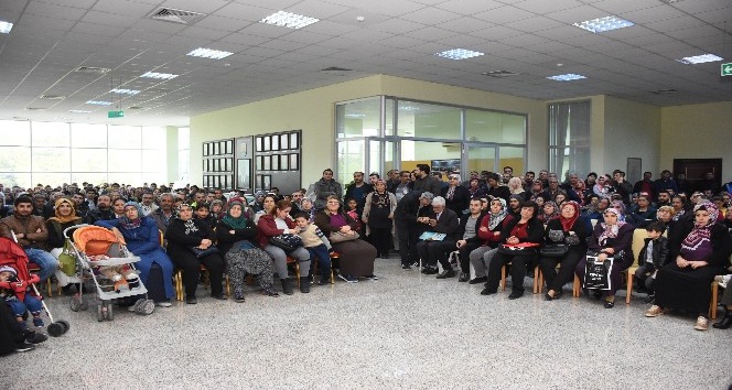 Tarsus Belediyesi’nde toplu konut için kura heyecanı yaşandı