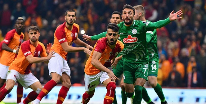 Galatasaray'a evinde Rizespor sürprizi | Galatasaray - Çaykur Rizespor kaç kaç?