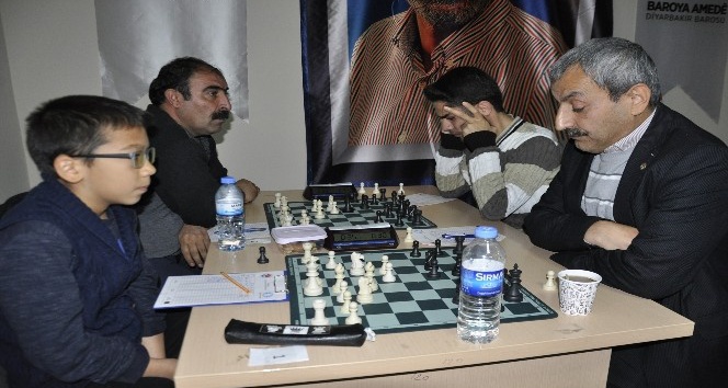 Diyarbakır Barosu Satranç Turnuvası yapıldı
