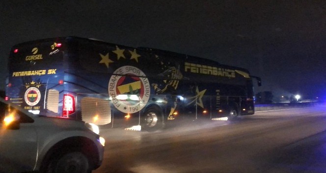 Bursa’da Fenerbahçe’ye yoğun güvenlik önlemi