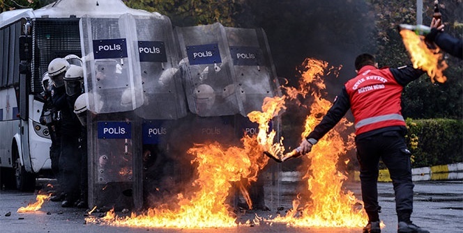 Çevik Kuvvet polisinden aksiyon filmlerini aratmayan eğitim