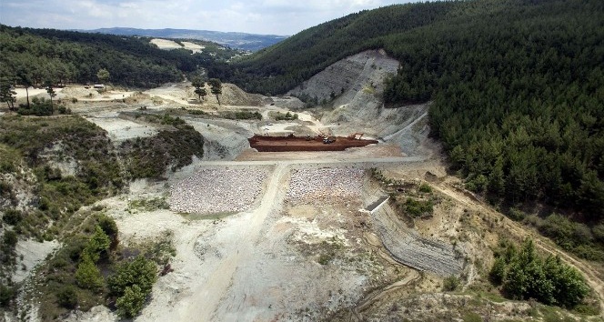 Gördes Karayağcı Barajının yüzde 80’i tamamlandı