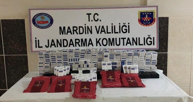 Mardin’de 4 bin 220 paket kaçak sigara ele geçirildi