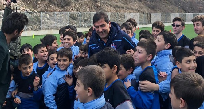 Ünal Karaman, Trabzonspor Futbol Okulu açılışına katıldı