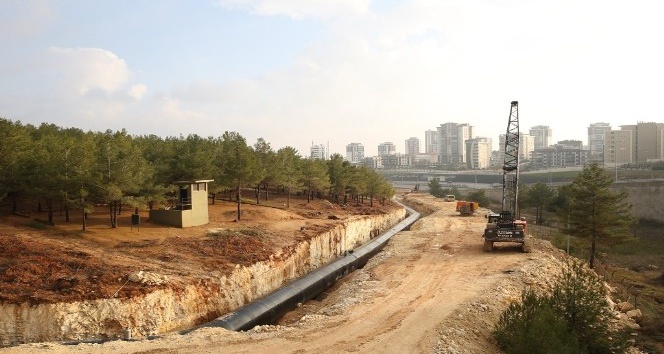 Düzbağ projesi inşaatı şehir merkezine ulaştı