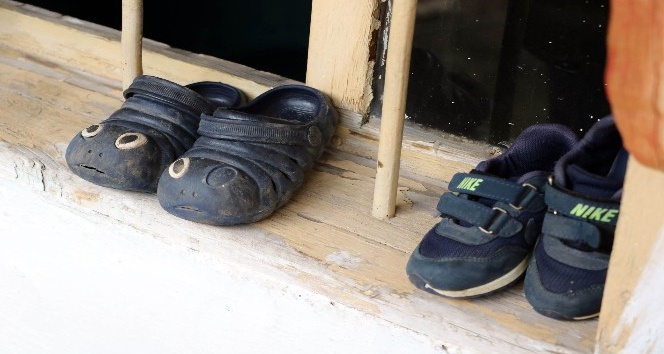 3 yaşındaki Atakan’dan geriye ayakkabıları kaldı