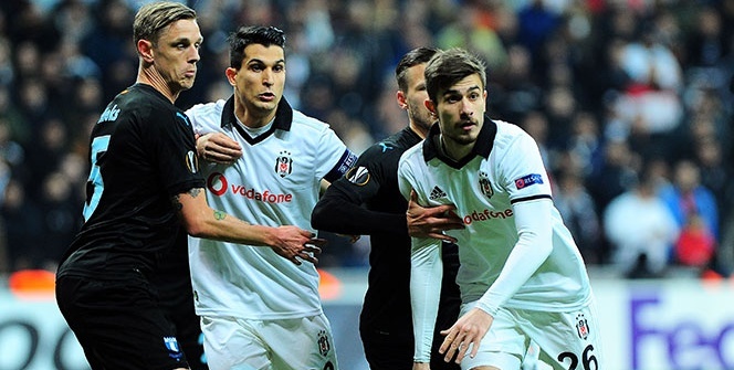 Beşiktaş - Malmö maçından kareler