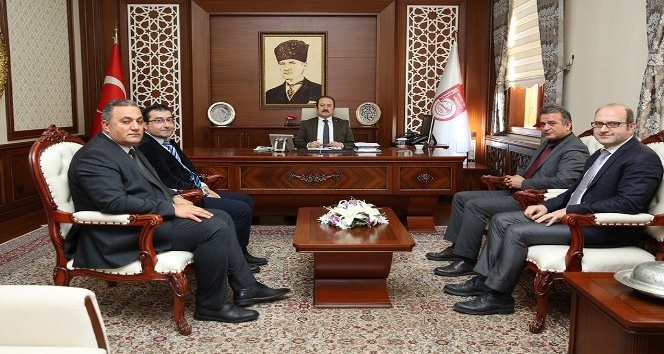 Tapu ve Kadastro Erzincan Bölge Müdürü Dayıkaraca Vali Pehlivan’ı ziyaret etti