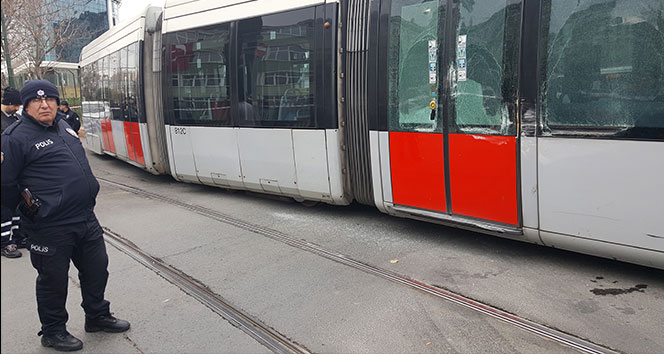 Topkapı'da tramvay kazası