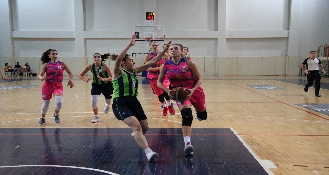 Türkiye Kadınlar Basketbol Ligi: Yalova VIP: 76 - Nesine Aydın: 69