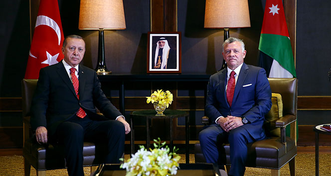 Cumhurbaşkanı Erdoğan, Kral Abdullah ile telefonda görüştü