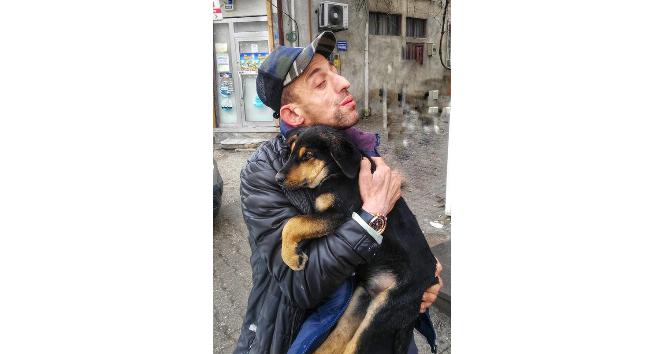 Engelli Ferhat’ın yavru köpek duyarlılığı