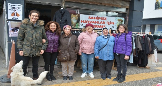 Sinop’ta sokak hayvanlarına destek kermesi
