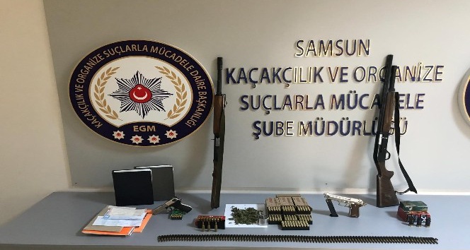 Samsun’da silah kaçakçılığı operasyonu: 13 gözaltı