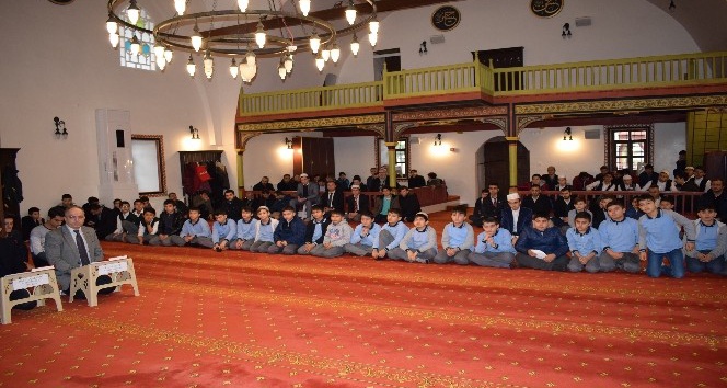 Sungurlu’da hafızlık ve güzel ezan okuma yarışması