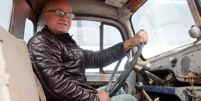 Baba yadigârına yıllar sonra kavuştu