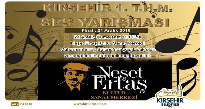 Türk Halk Müziği Ses Yarışmasında final heyecanı  yaşanacak