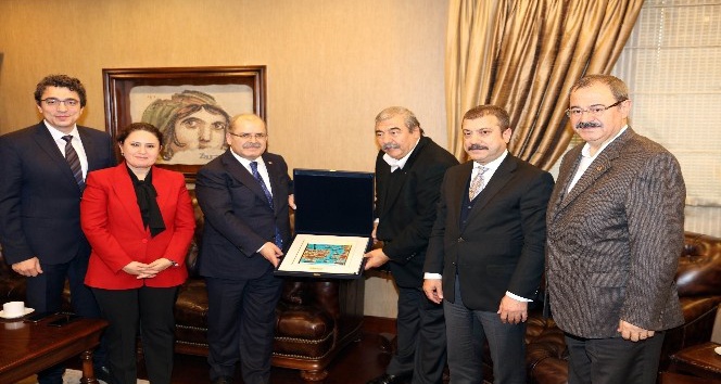 Vakıfbank yönetiminden SANKO’ya ziyaret