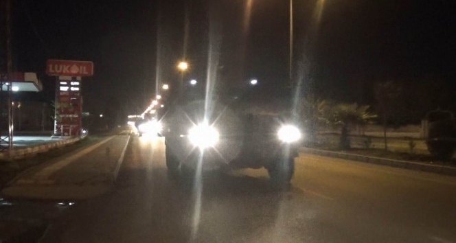Kilis’e komando sevkiyatı