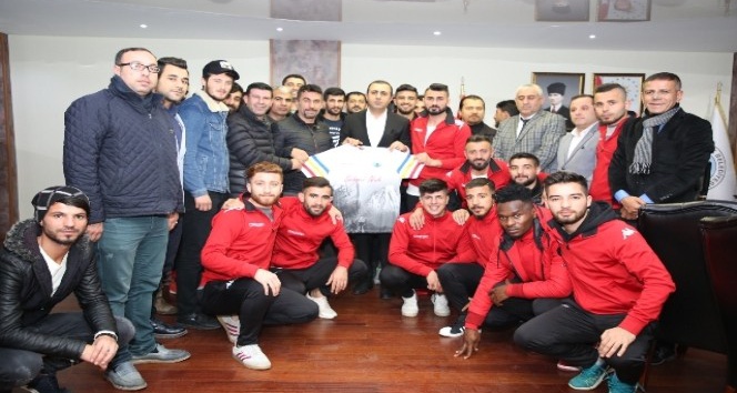 73 Şırnak Belediyespor’dan Başkan Bedirhanoğlu’na ziyaret