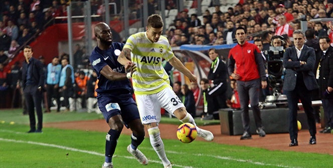Antalyaspor - Fenerbahçe maçından kareler