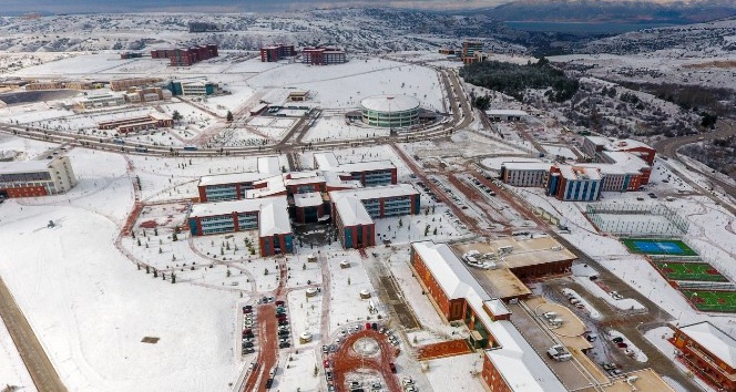 Burdur beyaza büründü