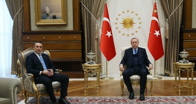 Cumhurbaşkanı Erdoğan, Ali Koç&#039;u kabul etti