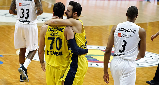 THY Euroleague'in 15. haftasÄ±nda FenerbahÃ§e Beko, Real Madrid'i 65-63 yenerek 14. galibiyetini aldÄ±. ile ilgili gÃ¶rsel sonucu