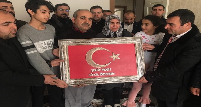 Şehit polis Birol Öztekin’in ailesine ziyaret
