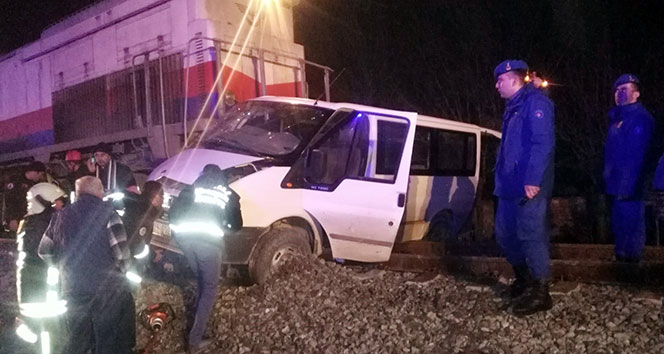 Denizli’de tren kazası: 1’i polis 5 yaralı